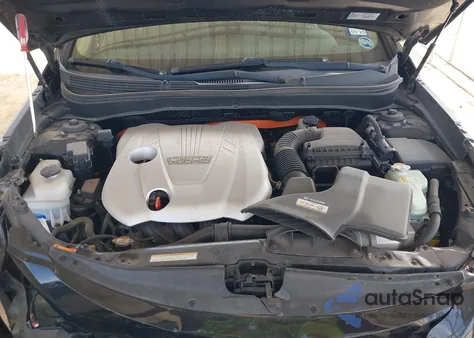 2015 Hyundai Sonata Hybrid Limited из США, поврежденный, VIN KMHEC4A4XFA123504